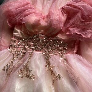 Ombré Heart Ballgown